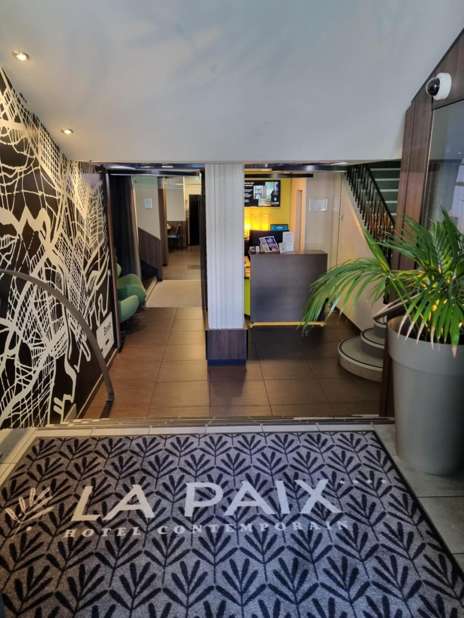 The Originals Boutique, Hotel De La Paix, Brest Esterno foto